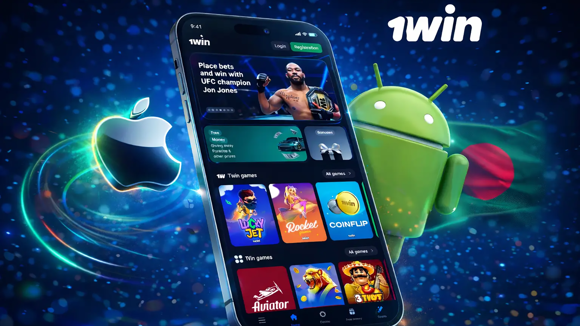 1win official mobile app in Bangladesh 1win mobile app for Bangladesh available on Android and iOS, allowing players to access casino games, sports betting, and bonuses on their smartphone